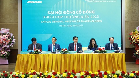 ĐHĐCĐ 2023: Lợi nhuận sau thuế của ABBANK đạt 1.352 tỷ đồng, chia cổ tức bằng cổ phiếu tỷ lệ 10%