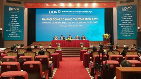 ĐHĐCĐ 2023: BIDV ra mắt Thành viên HĐQT mới, chuẩn bị chia cổ tức tỷ lệ 12,69% trong năm 2023