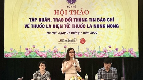Vì sao Bộ Y tế kiên quyết chống thuốc lá thế hệ mới?