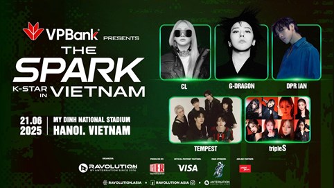 Biểu tượng K-Pop toàn cầu G-Dragon được VPBank mang về Việt Nam cùng đại nhạc hội VPBank K-Star Spark
