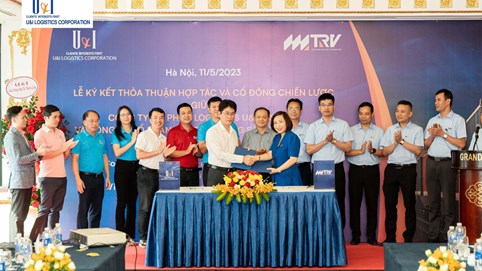 Công Ty CP Vận Tải Đường Sắt Việt Nam (TRV) ký kết hợp tác chiến lược cùng U&I Logistics
