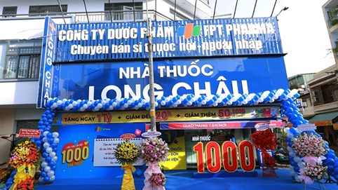 Lãi trước thuế quý 1/2023 giảm 99%, chủ nhà thuốc Long Châu chuẩn bị trả cổ tức