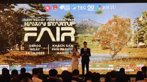 Kawai Startup Fair 2025: Dấu mốc gắn kết hệ sinh thái khởi nghiệp trẻ Việt Nam