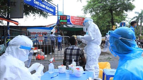 Hà Nội: Tăng hỗ trợ cho các lực lượng tuyến đầu phòng, chống dịch Covid-19