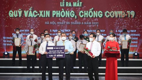 T&T Group và hệ sinh thái của bầu Hiển đóng góp gần 240 tỷ đồng phòng chống dịch Covid-19