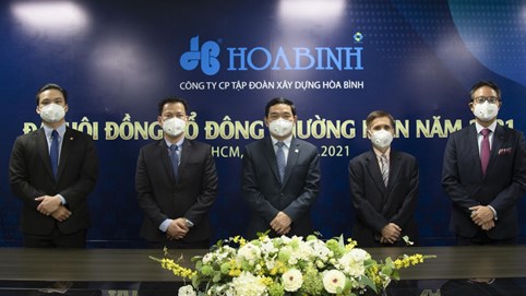 ĐHCĐ Hòa Bình: Thoái vốn thu về 500-800 tỷ đồng, trả lời câu hỏi về làm giá cổ phiếu