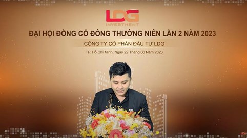 ĐHĐCĐ thường niên năm 2023 lần 2 của Đầu tư LDG (LDG) tiếp tục không thành công