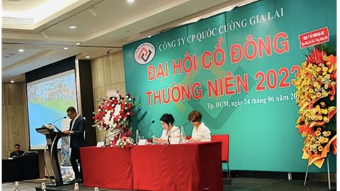 Đại hội cổ đông thường niên Quốc Cường Gia Lai (QCG): Chủ tịch tiết lộ con số trả lại cho Sunny Land hơn 1.440 tỷ đồng, dời kế hoạch trả cổ tức 2021 sang năm 2025