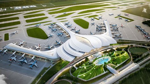 Cảng hàng không quốc tế Long Thành giai đoạn 1 dự kiến hoàn thành vào cuối năm 2025