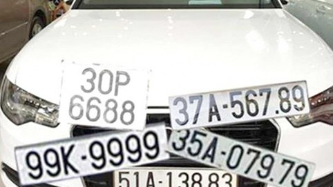 Quy định mới về thí điểm đấu giá biển số xe ô tô