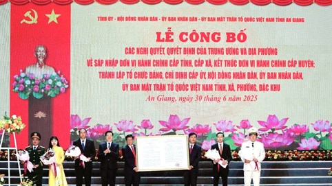 Ông Nguyễn Tiến Hải giữ chức Bí thư Tỉnh ủy An Giang mới