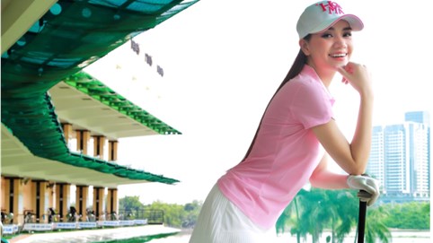 Tô Mai Thùy Dương trở thành đại sứ giải Golf mùa hè Phú Quốc 2023