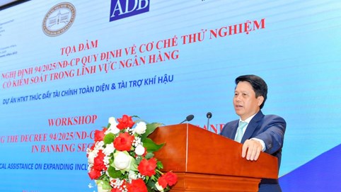 Thực hiện Cơ chế thử nghiệm có kiểm soát đầu tiên trong lĩnh vực ngân hàng