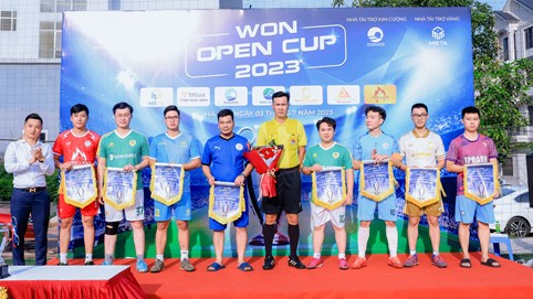 Khai mạc giải bóng đá 