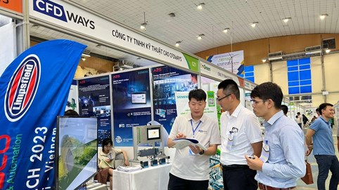 CFDWAYS giới thiệu giải pháp phần mềm công nghệ cao tại ENTECH Hà Nội 2023