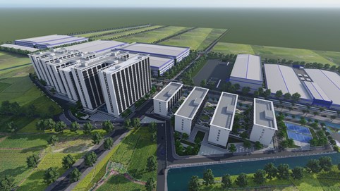 Bắc Giang sắp có khu Nhà ở xã hội hơn 1.500 tỷ tại thị trấn Nham Biền