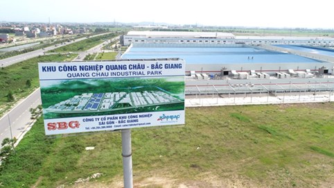Bắc Giang: KCN Quang Châu của Kinh Bắc được mở rộng diện tích đất