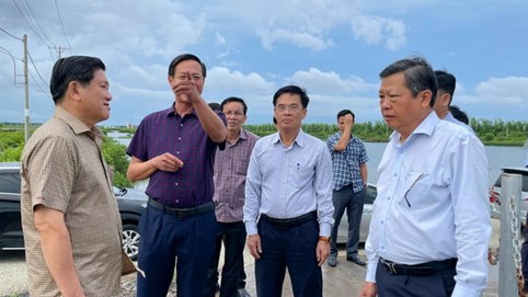 Cà Mau: Tháo gỡ vướng mắc, đẩy nhanh tiến độ Khu nông nghiệp ứng dụng công nghệ cao phát triển tôm