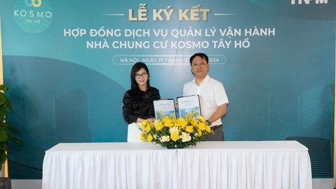 TNPM trở thành đơn vị quản lý vận hành chung cư Kosmo Tây Hồ