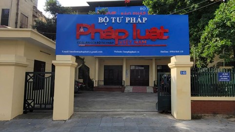 Báo Pháp luật Việt Nam thông báo chuyển địa điểm tiếp công dân