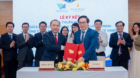 Vinmec và Đại học Quốc gia TP HCM hợp tác chiến lược: Hợp lực phát triển nhân lực y tế chất lượng cao