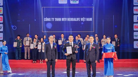 Herbalife Việt Nam đạt Chứng nhận Top 10 Nhãn Hiệu Nổi Tiếng Việt Nam & Doanh Nghiệp Tiên Phong Đổi Mới Sáng Tạo năm 2025