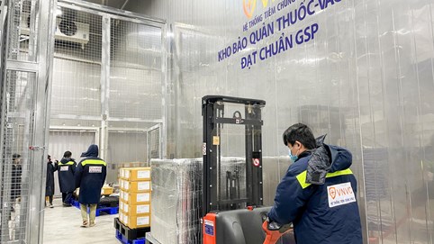 VNVC bàn giao hơn 1,1 triệu liều vắc xin Covid-19 cho Viện Pasteur TP HCM