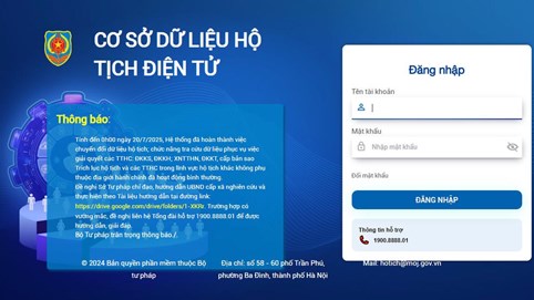 Khắc phục vướng mắc trong sử dụng Phần mềm đăng ký, quản lý hộ tịch phục vụ vận hành chính quyền địa phương 2 cấp