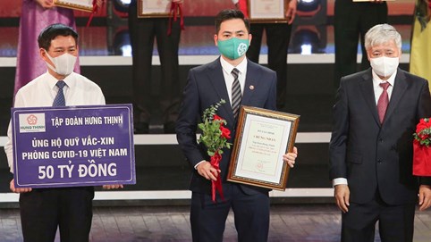 Tập đoàn Hưng Thịnh tiếp tục góp 10 tỷ đồng hỗ trợ triệu suất ăn cho người nghèo