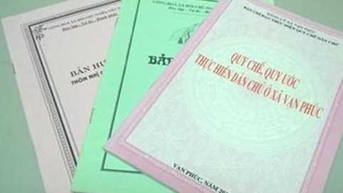 Quy định về xây dựng và thực hiện hương ước, quy ước của cộng đồng dân cư