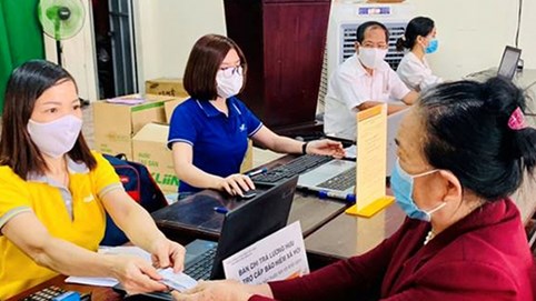 Lương hưu, trợ cấp bảo hiểm xã hội tháng 9 và 10 được chi trả một lần vào tháng 9/2021