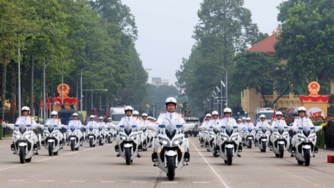 Bộ Công an xuất quân, bảo vệ tuyệt đối an ninh, an toàn Lễ kỷ niệm