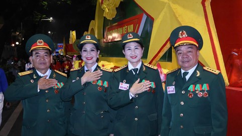 Những hình ảnh trang trọng, tràn đầy tự hào từ lực lượng đặc biệt trong khối diễu hành A80