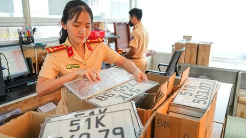 Quy định mới về lệ phí đăng ký, cấp biển số xe