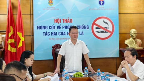 Hội thảo nòng cốt về phòng, chống tác hại của thuốc lá