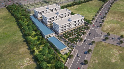 Giá chỉ 12,4 triệu đồng/m2, Sonadezi Châu Đức (SZC) sắp nhận hồ sơ mua nhà ở xã hội