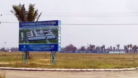 Quảng Nam: Xem xét “khai tử” 4 dự án đô thị gần 50 ha của chủ đầu tư Bách Đạt An