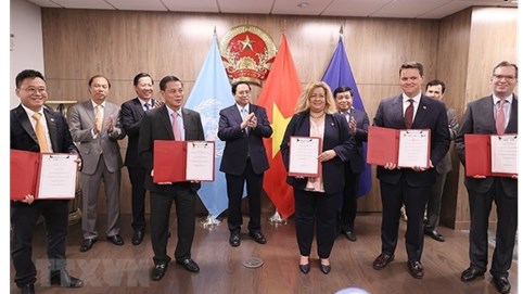 Thành phố Hải Phòng cùng KBC, SGT VÀ ECV ký kết ghi nhớ hợp tác nghiên cứu Cảng Nam Đồ Sơn với cảng Los Angeles