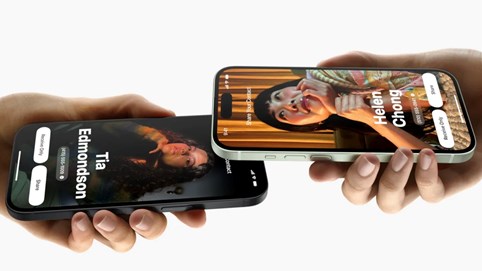 Sự tiện dụng của tính năng mới NameDrop trên iOS 17