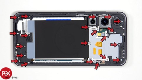 Galaxy S24 FE được đánh giá cao bởi thiết kế dễ sửa chữa