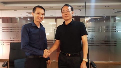 Doanh nhân Phạm Hữu Tuấn trao đổi, hợp tác cùng Chủ tịch Tập đoàn Đại Dương Đỗ Văn Bình