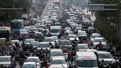 TP Hà Nội khởi công loạt dự án trọng điểm chống ùn tắc giao thông