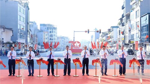 Tuyến đường 1.200 tỷ tại Long Biên chính thức thông xe, Khai Sơn City sẵn sàng cất cánh