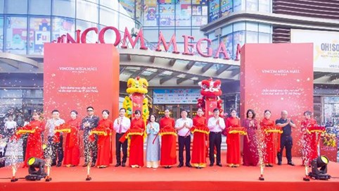 Khai trương Vincom Mega Mall Royal Island - biểu tượng mua sắm, ẩm thực, giải trí mới tại Hải Phòng