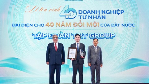 T&T Group của Bầu Hiển được vinh danh Top các doanh nghiệp tư nhân tiêu biểu
