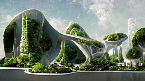 Diện mạo kiến trúc tương lai dưới con mắt của AI