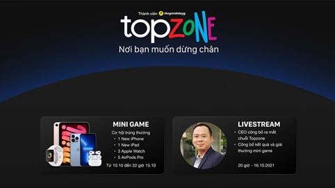 Thế Giới Di Động mở Topzone và thêm 4 chuỗi thuộc BlueWorld?