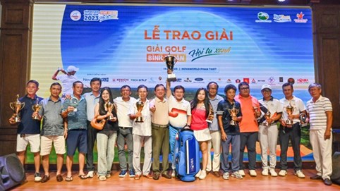 Hơn 200 Golf thủ tranh tài tại giải Golf Bình Thuận - Hội tụ xanh 2023, hưởng ứng năm du lịch quốc gia và thúc đẩy quảng bá du lịch Golf