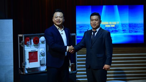 Dự doanh thu đạt 18 tỷ đồng năm 2023, startup thiết bị báo cháy thông minh được Shark Bình 