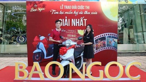 Bảo Ngọc (BNA) trao giải cuộc thi 